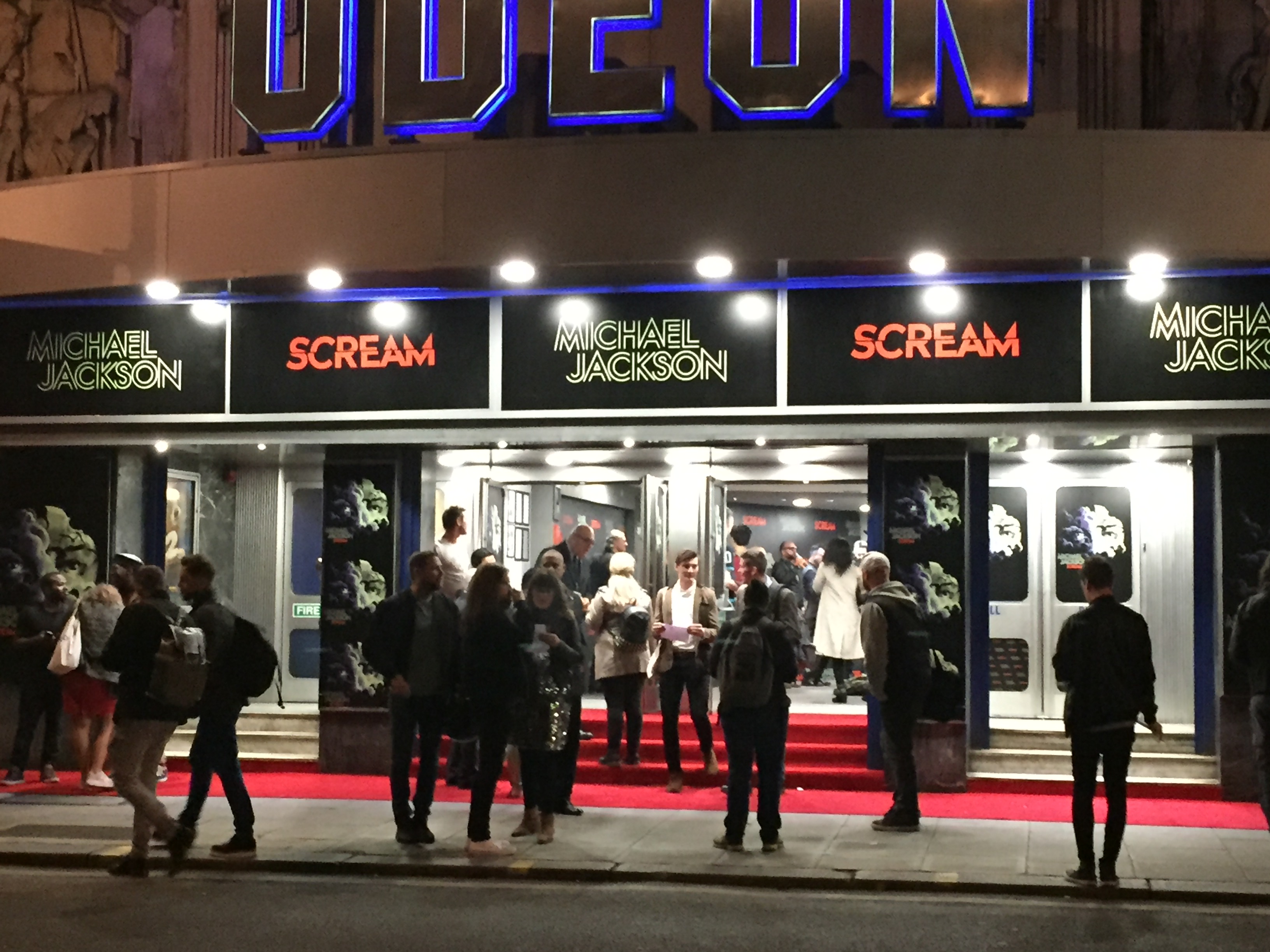 Michael Jackson Scream Album Launch London